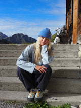 Wool Beanie - Blue Sky