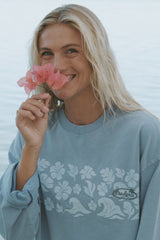Flow Long Sleeve - Blue Lavender