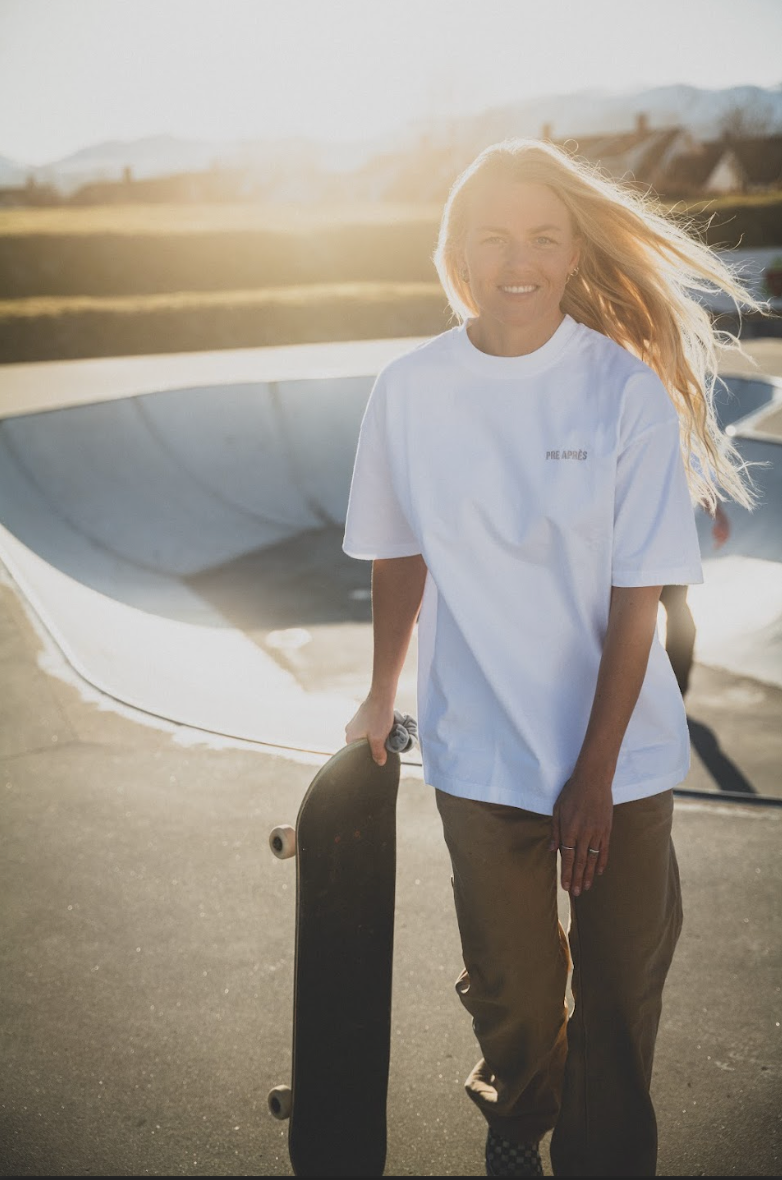 Off the Edge Tee - White