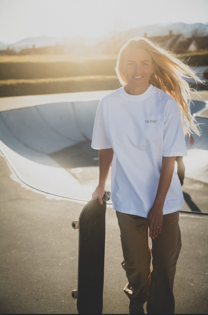 Off the Edge Tee - White
