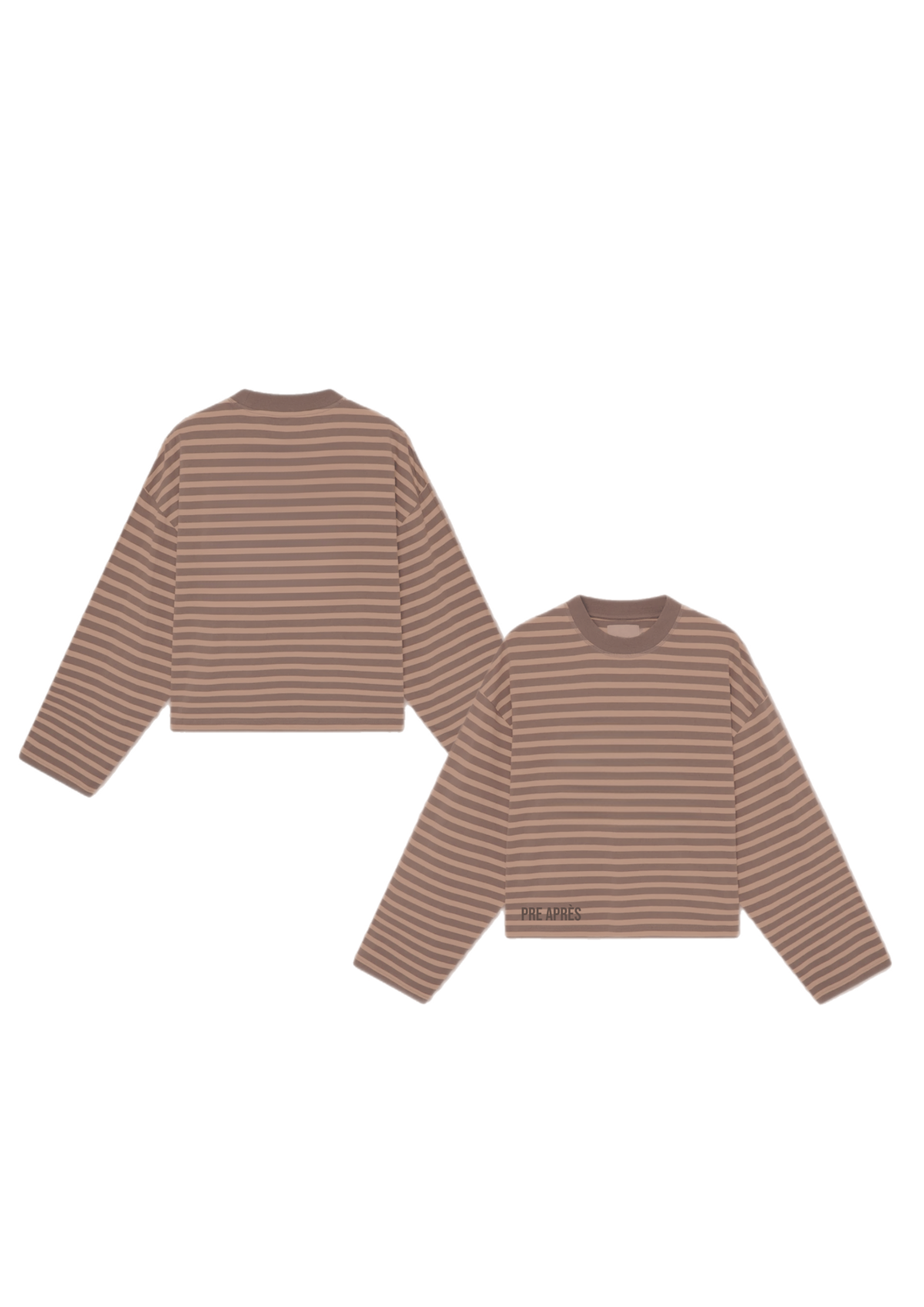 Striped Long Sleeve - Brown/Brown
