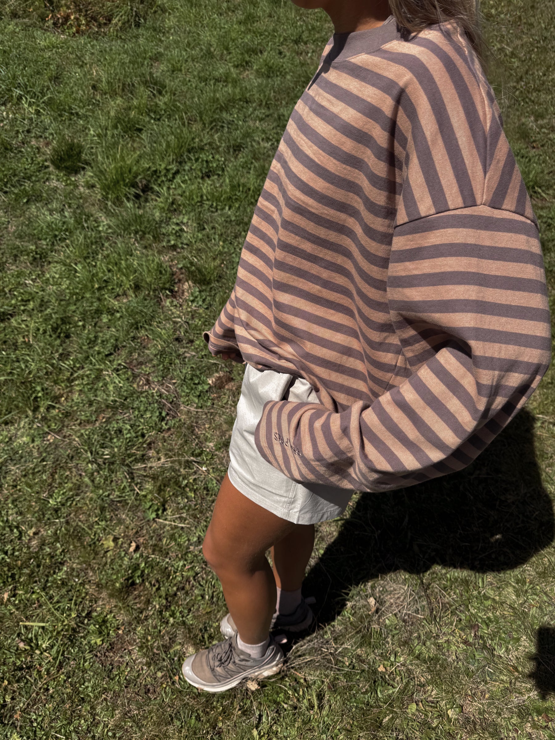 Striped Long Sleeve - Brown/Brown