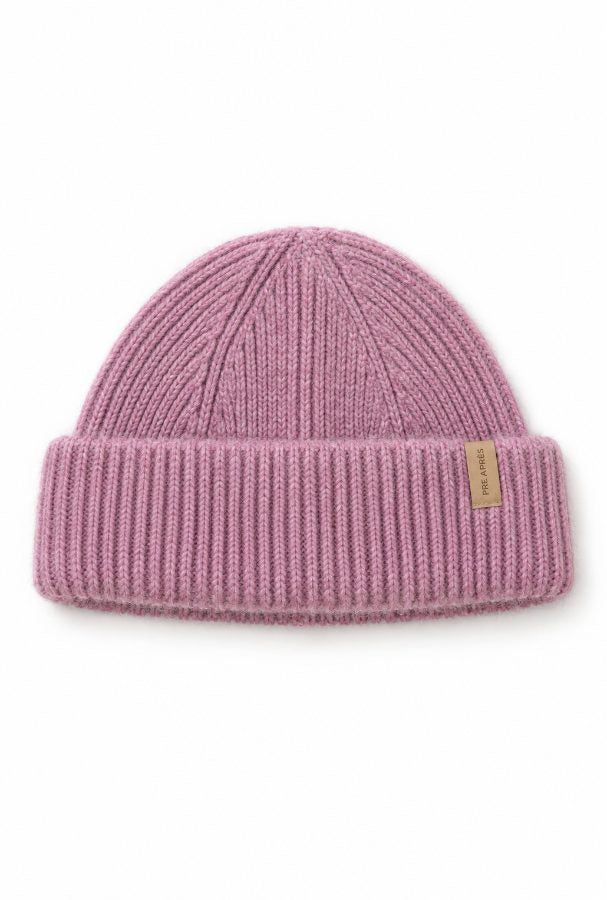Wool Beanie - Dusty Lilac