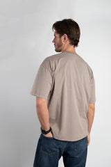 Base Washed Tee - Rustic Brown