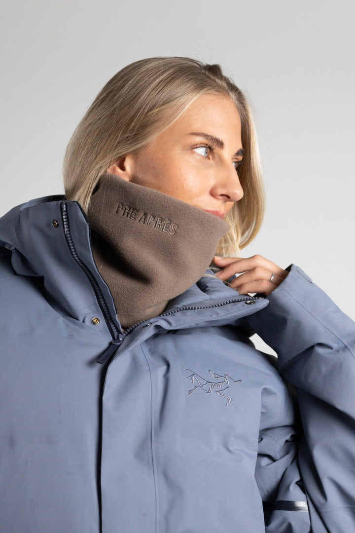 Fleece Neckwarmer - Soft Brown