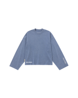 Boxy Long Sleeve - Blue Sea